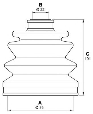 OPEN PARTS sjk724900 -  